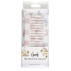 Goody MacKenzie-Childs Hair Comb Womens OS Pink New Butterfly Case 19461